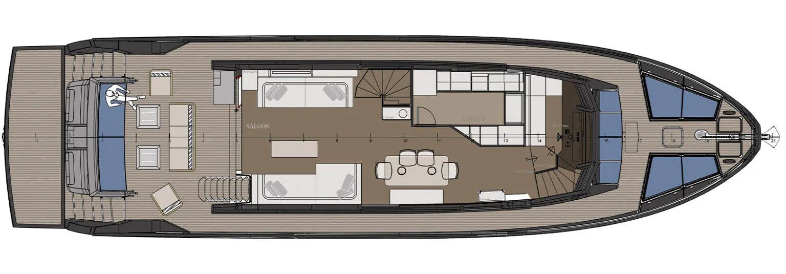 NUMARINE 22 XP yacht for Sale (19) | Phoenix Yacht Management